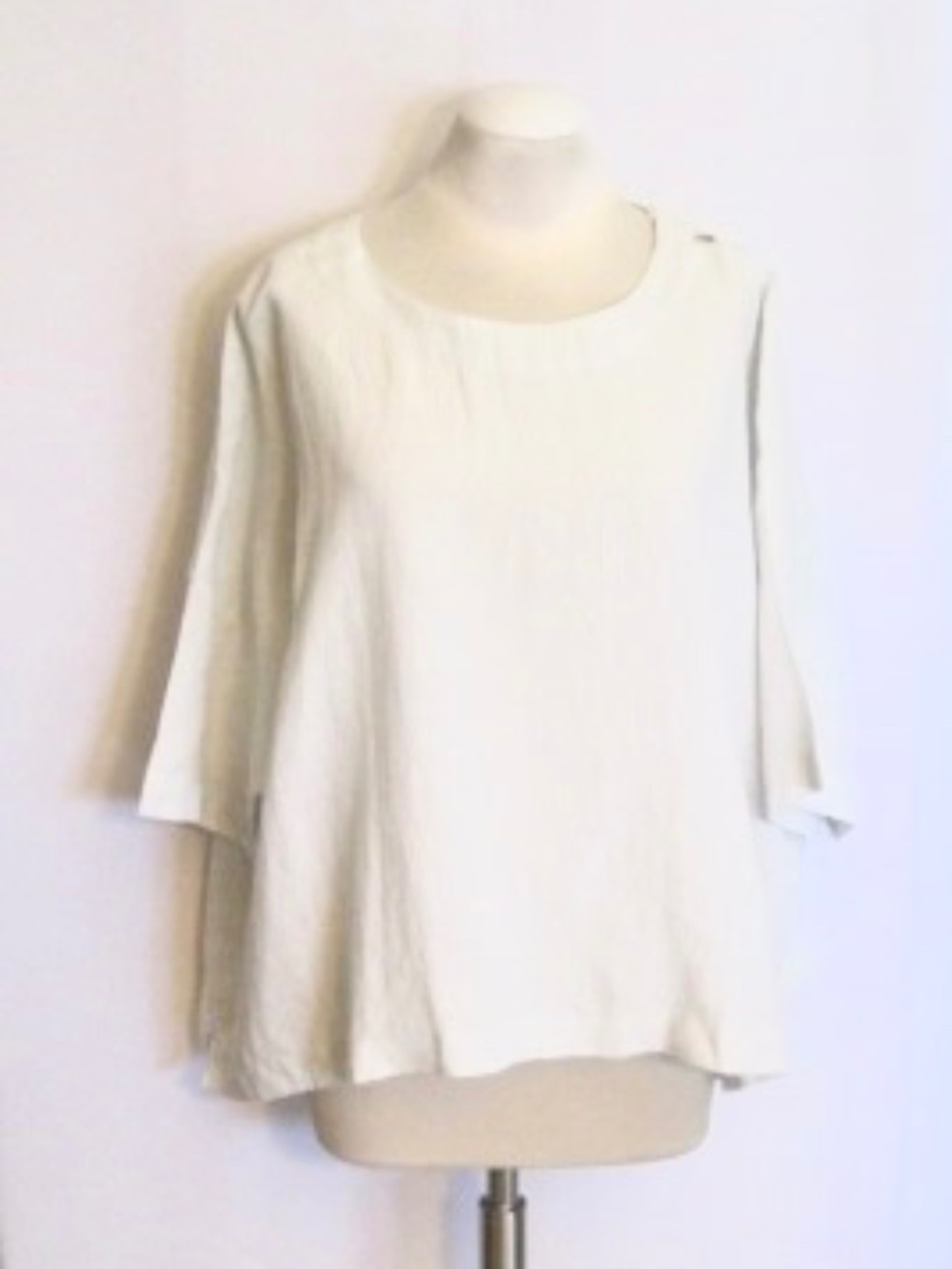 Eskandar Linen A-Line Top